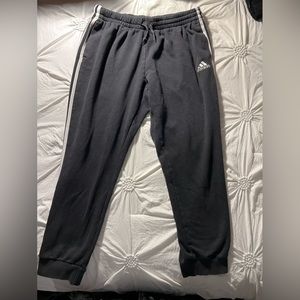 Thick adidas sweatpants